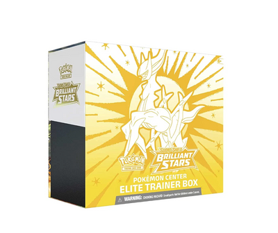 pokemon Center Elite Trainer Box Pokemon Sword and Shield: Brilliant Stars Pokemon Center Elite Trainer Box