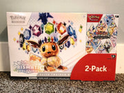 Pokémon Scarlet & Violet Pristmatic Evolutions Elite Trainer Box + Booster Costco Bundle