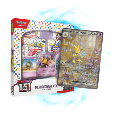 new 151 Alakazam Collection Box