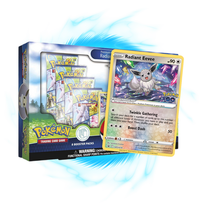 new  Go Radiant Eevee Collection Box