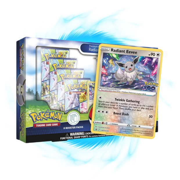 new  Go Radiant Eevee Collection Box