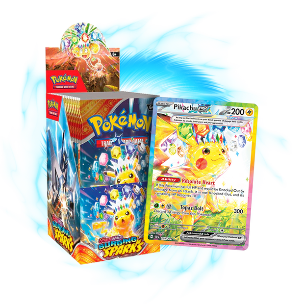 new  Surging Sparks Half Booster Box