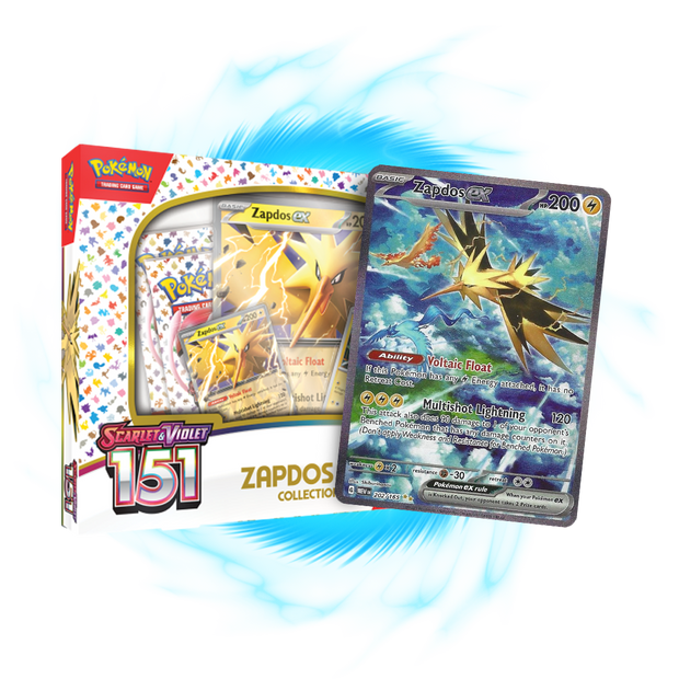 new  151 Zapdos Collection Box